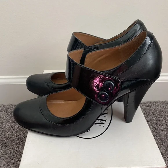 Women’s Black Steve Madden Heels Size 8 - Picture 3 of 7